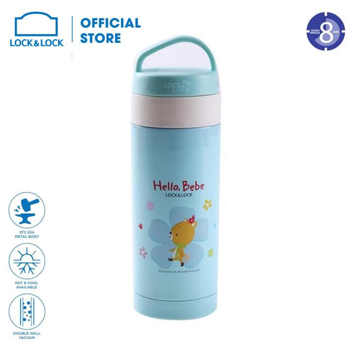 Bình giữ nhiệt 350ml Lock&Lock HELLO BEBE PASTEL FLOWER HBB320