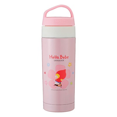 Bình giữ nhiệt 350ml Lock&Lock HELLO BEBE PASTEL FLOWER HBB320