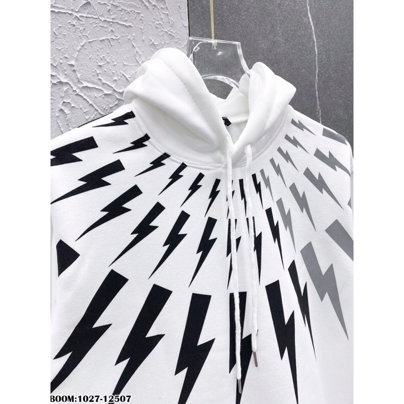 Áo nỉ thu đông Neiil Barett in hình tia sét đẳng sờ cấp. ảnh thật_1027