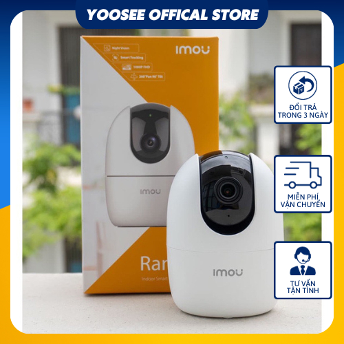 Camera Imou IP Wifi Không Dây Siêu Nét A42P 4Mp 2K, Imou A22Ep 2Mp, Imou A2 New V3 1080 Xoay 360 độ 1080P - Chính Hãng