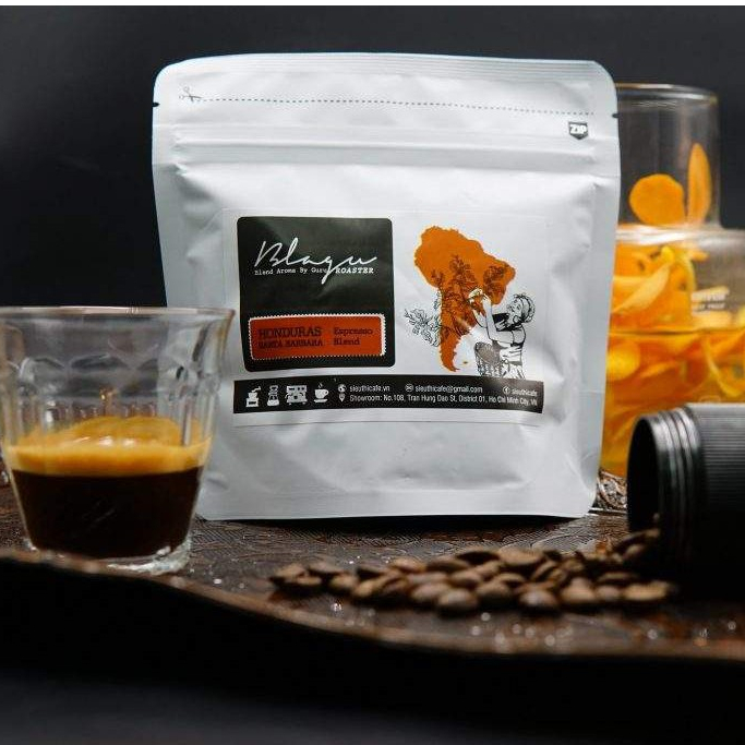 Cà phê Blagu hạt đã rang Honduras Barbara | Dòng Cà Phê Cao Cấp | 100% Arabica - Sulla Barbara | Medium 100g