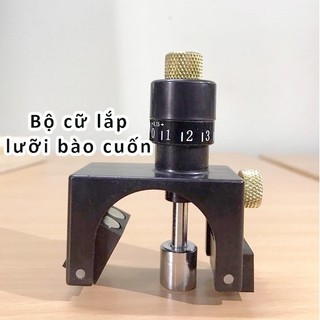 Bộ Cữ Lắp lưỡi Bào Cuốn Chính Xác và Nhanh Chóng - Bộ 2 Cái đầu hút nam châm Cực mạnh