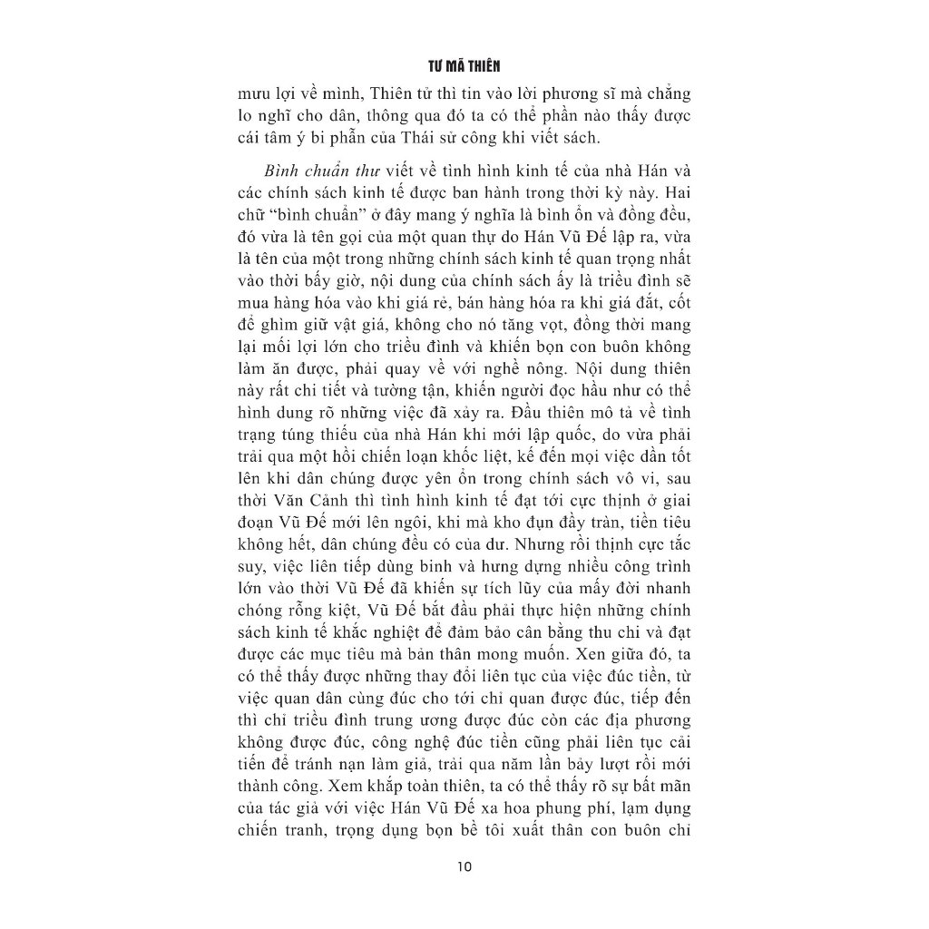 Sách - Sử Ký: Thư