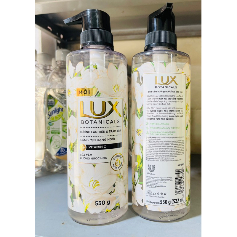 Sữa tắm Hương Nước Hoa Lux Hương Lan Tiên & Tràm Trà 530g