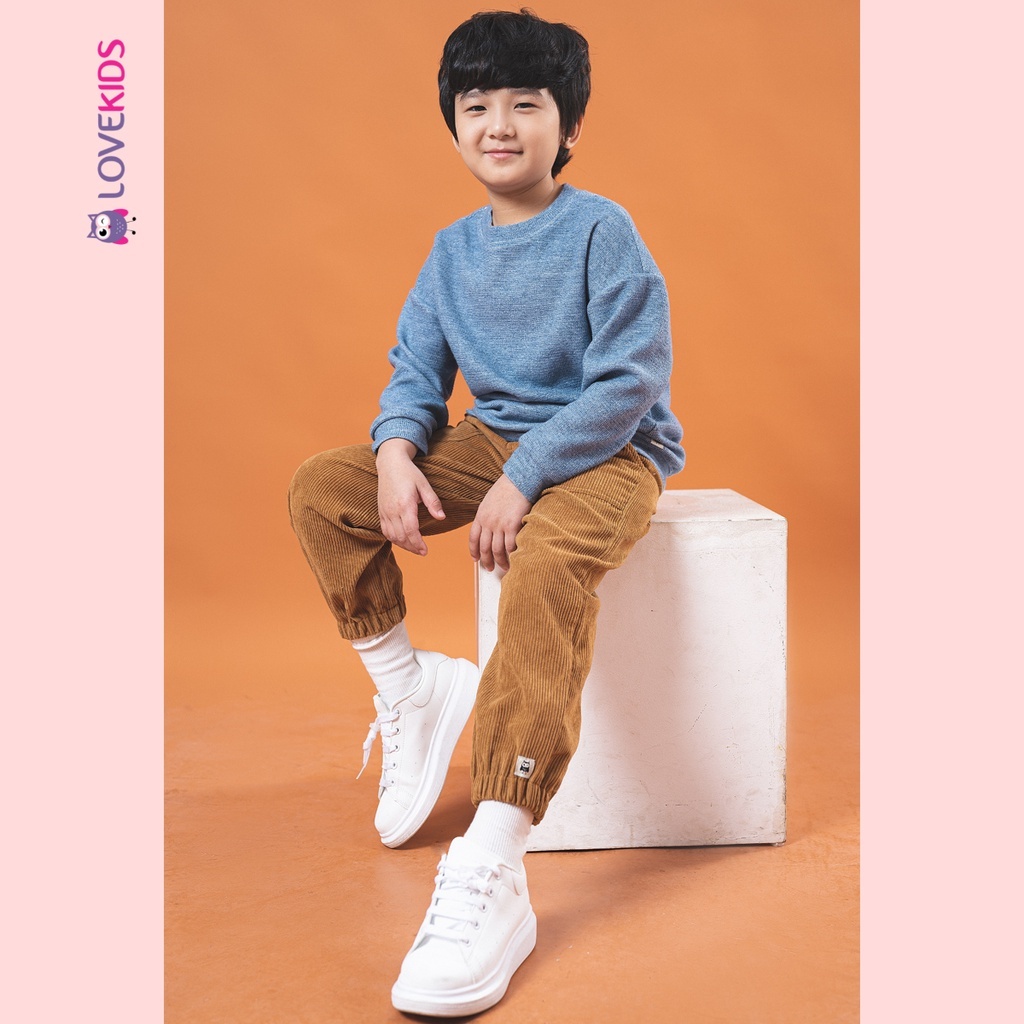 Áo len giữ nhiệt bổ gấu bé trai - Lovekids