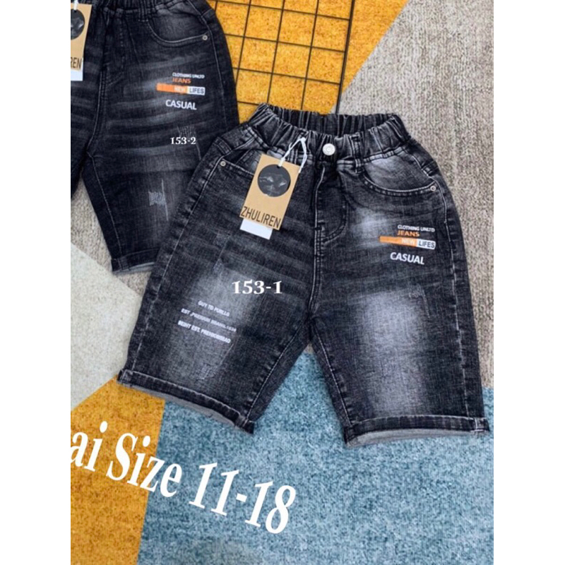 Quần jean Lửng bé trai cao cấp 10-40kg VT 0153-2