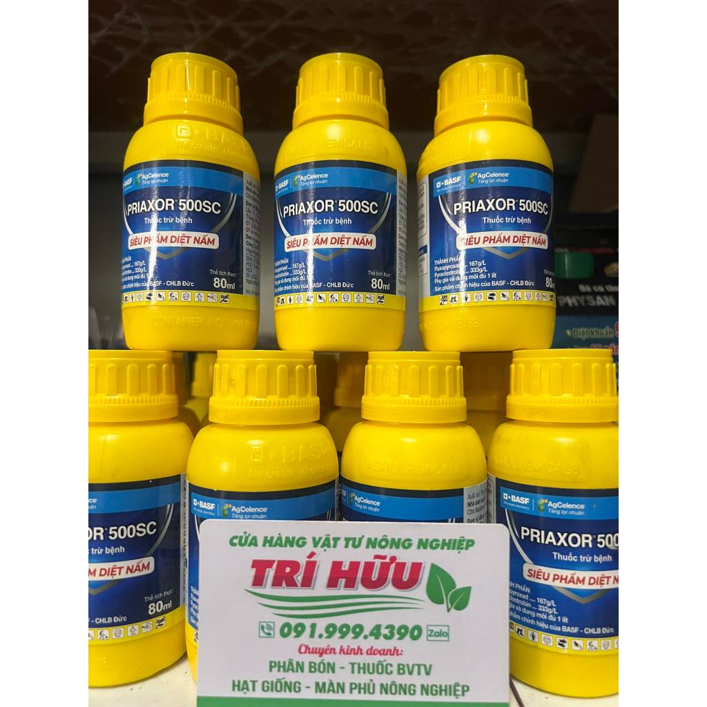 Priaxor 500SC . Siêu phẩm diệt nấm  - Thán thư, rỉ sắt, khô cành, đốm lá