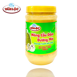 Mãng Cầu Dầm Đường Mía Hũ 600gr TẤN LỘC