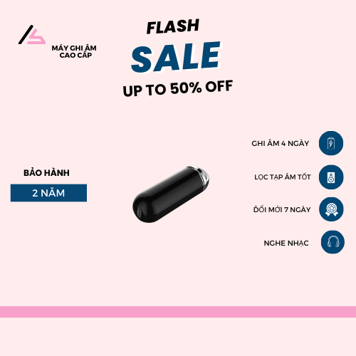 Máy ghi âm mini VISEN M1 ,lọc âm và giảm tiếng ồn tối đa ,thời gian sử dụng liên tục lên đến 25 giờ pin đầy ,thu âm