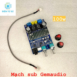 Mạch công suất sub Gemaudio 100W 12-24V, dùng chip TPA3116D2