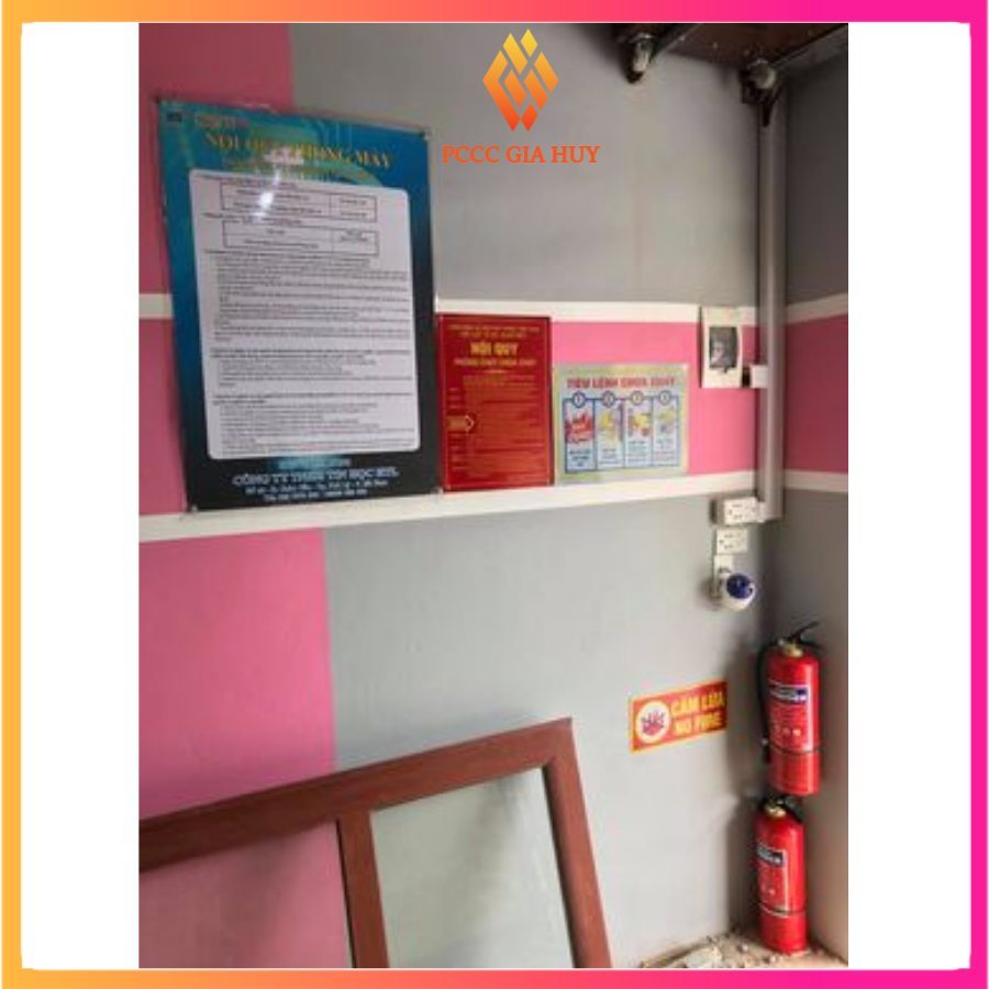 Bình Chữa Cháy, bình cứu hoả có tem kiểm định  bột ABC 4kg, chính hãng DRAGON