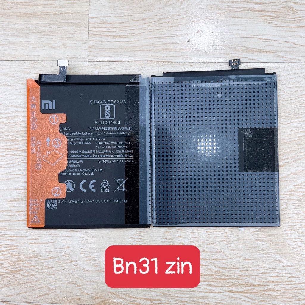 BN31 - PIN XIAOMI REDMI S2 - PIN XIAOMI MI 5X - PIN XIAOMI REDMI MI A1 - PIN XIAOMI REDMI  BN31