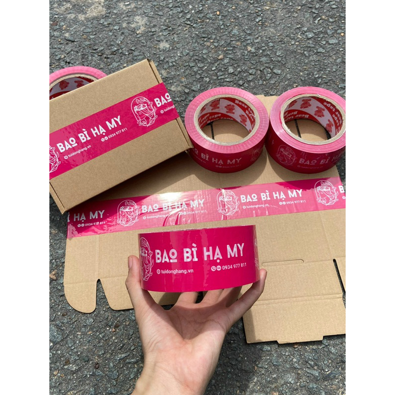 Băng Keo Dán Thùng Full Bảng Màu Phong Thuỷ