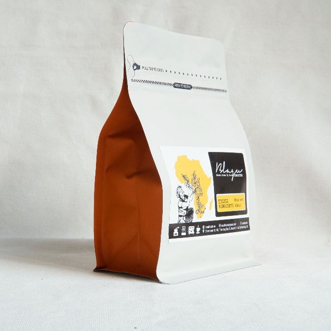 Cà phê Blagu hạt đã rang, Ethiopia W. Yirgacheffe | Dòng Cà Phê Đặc Sản | 100% Arabica - Heirloom | Light Medium 250g