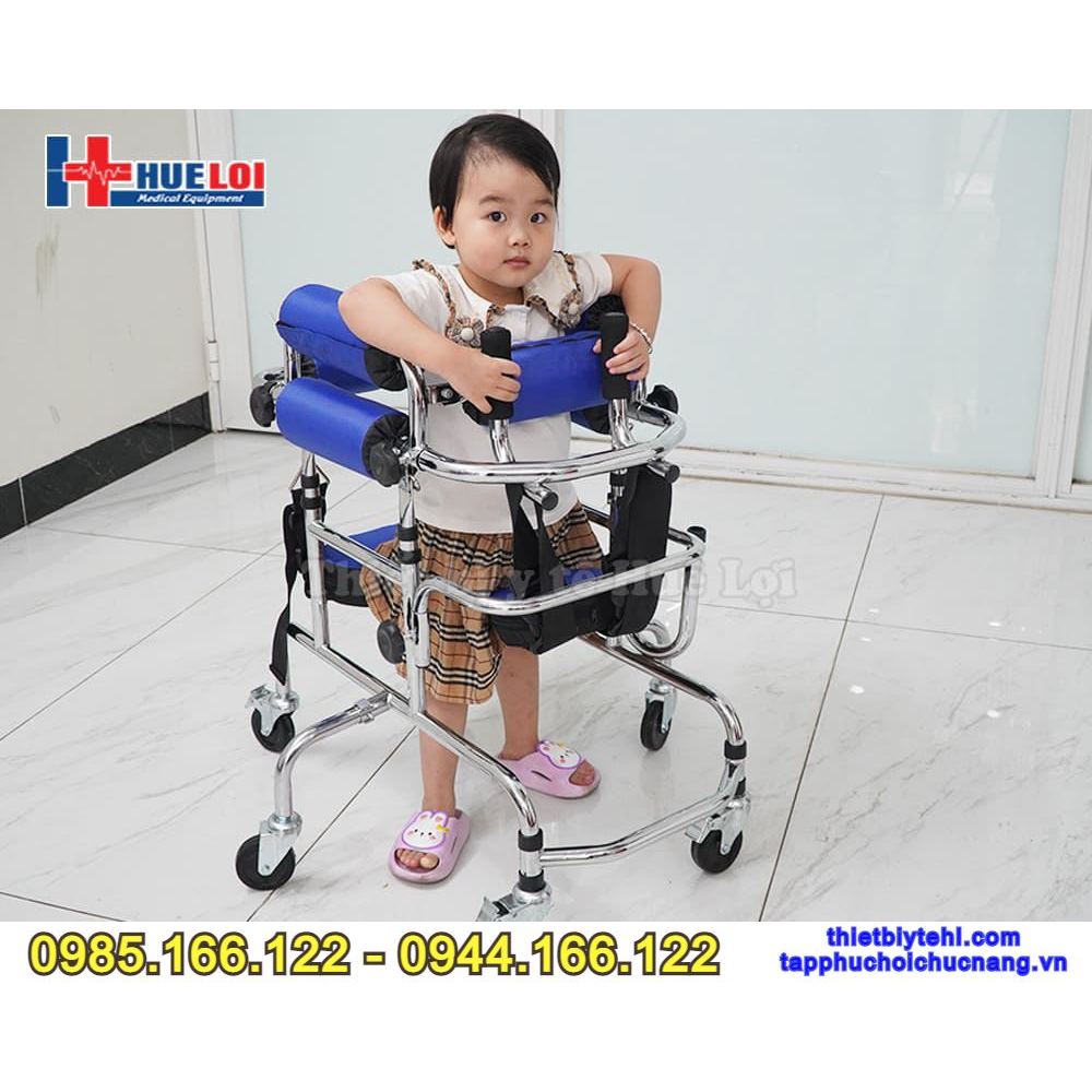 Khung tập đi cho bé bại não, Xe tập đi cho trẻ bị viêm não Nhật bản, Xe  tập đi cho trẻ khuyết tật