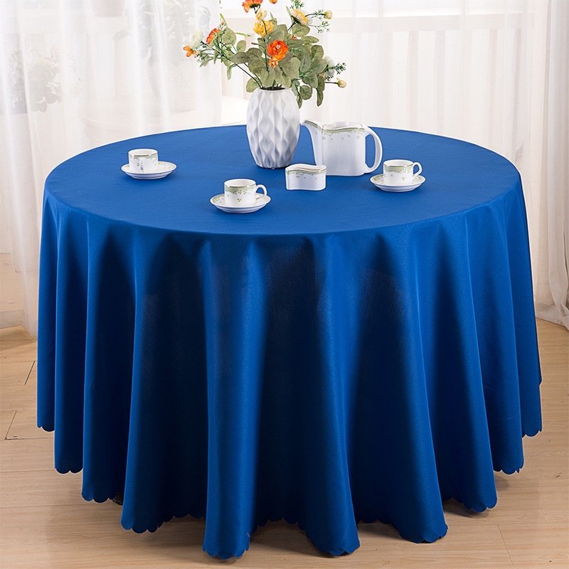 KHĂN TRẢI BÀN TRÒN VẢI GẤM DÀY CAO CẤP 3m x 3m TRANG TRÍ TIỆC, BÀN ĂN LỚN, KHĂN BÀN NHÀ HÀNG SANG TRỌNG