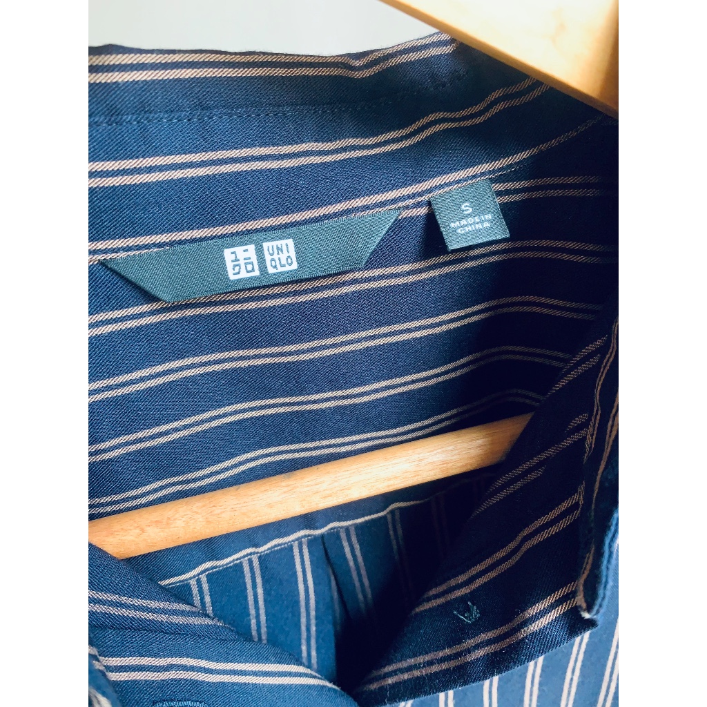 Áo sơmi sọc tay dài UNIQ.LO