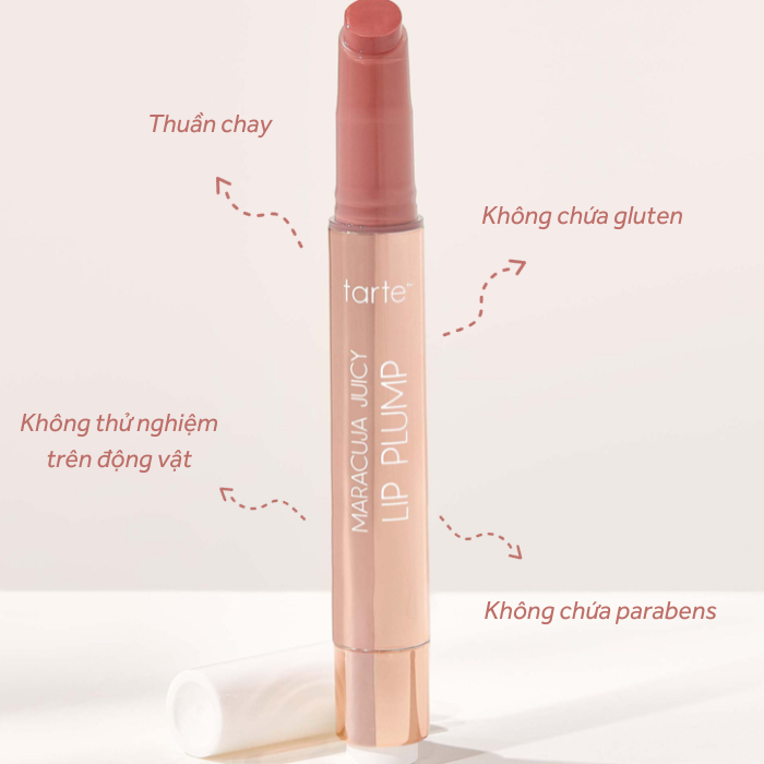 Maybe | Son bóng có dưỡng thuần chay tarte Maracuja Juicy Lip Plump