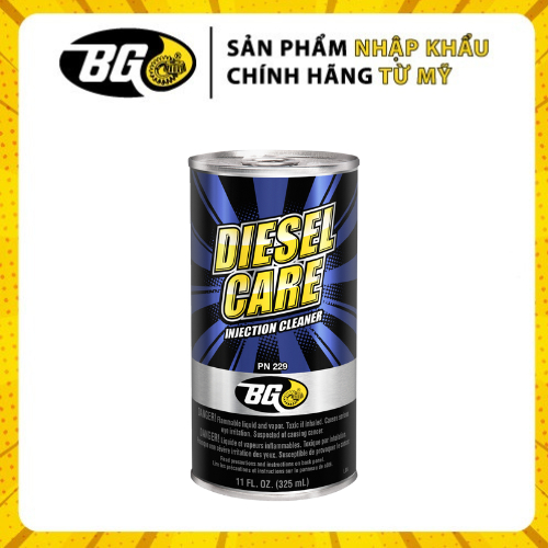 Dung dịch làm sạch kim phun nhiên liệu Diesel BG 229 325ml