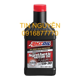 Nhớt xe ga Amsoil Signature Series 5W30 946ml chính hãng