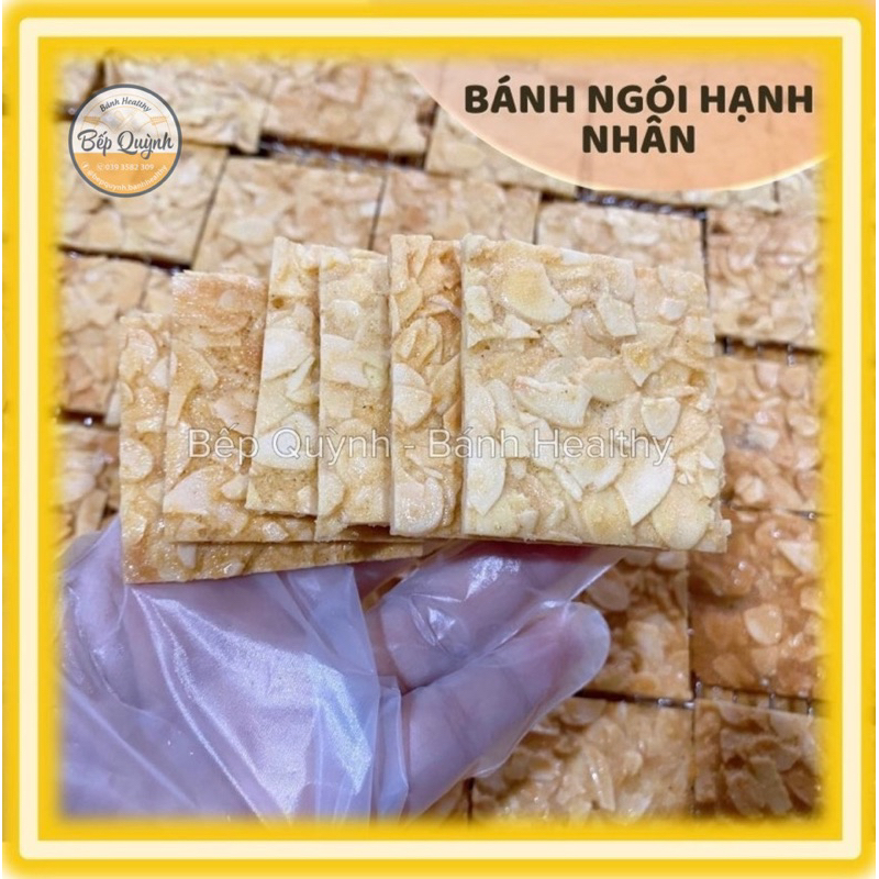 Bánh ngói hạnh nhân ăn kiêng keto