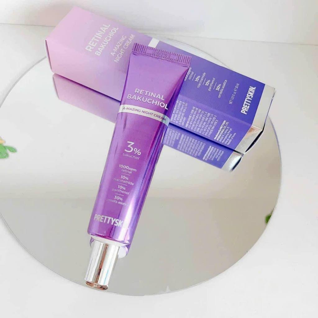 Kem Dưỡng Prettyskin Retinal Bakuchiol A-mazing Night Cream