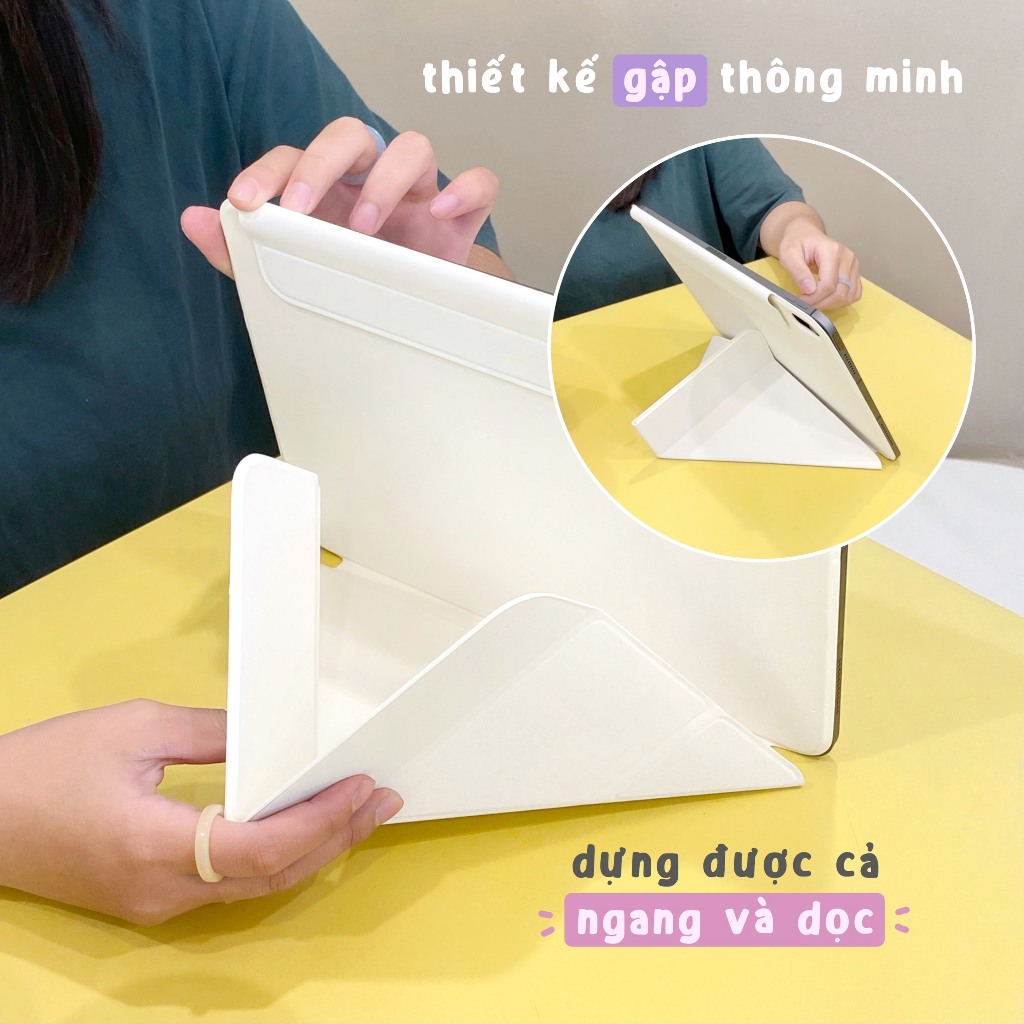 Cover Bao Da Nam Châm Cho Máy Tính Bảng Siêu Mỏng Siêu Nhẹ