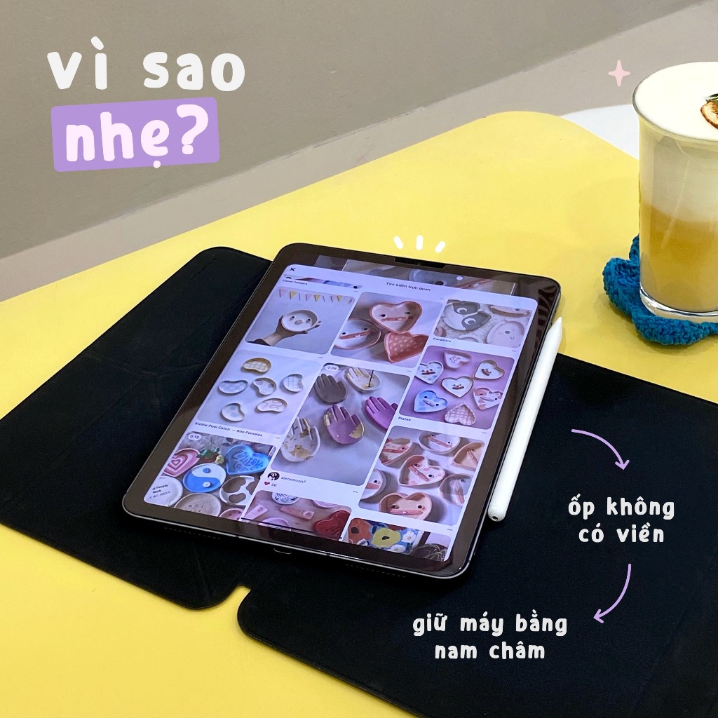 Cover Bao Da Nam Châm Cho Máy Tính Bảng Siêu Mỏng Siêu Nhẹ
