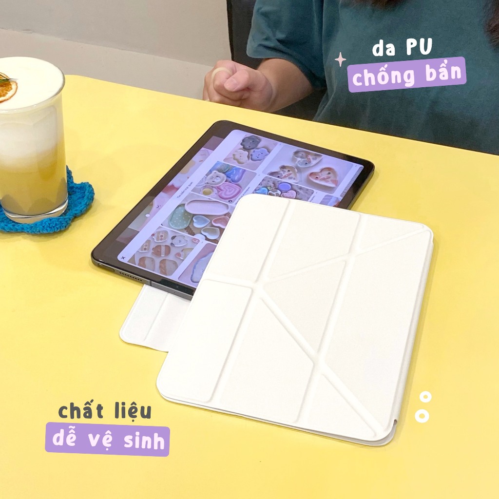 Cover Bao Da Nam Châm Cho Máy Tính Bảng Siêu Mỏng Siêu Nhẹ