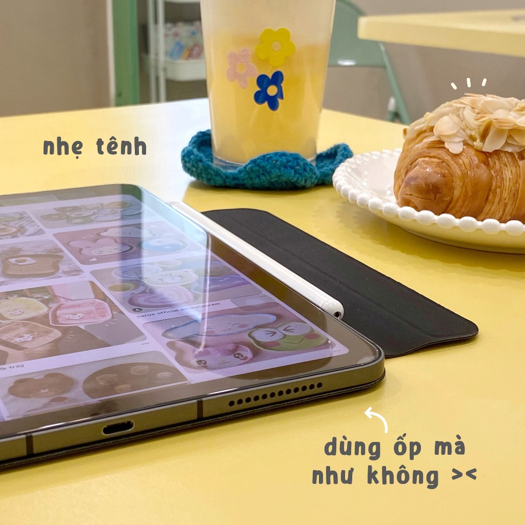 Cover Bao Da Nam Châm Cho Máy Tính Bảng Siêu Mỏng Siêu Nhẹ