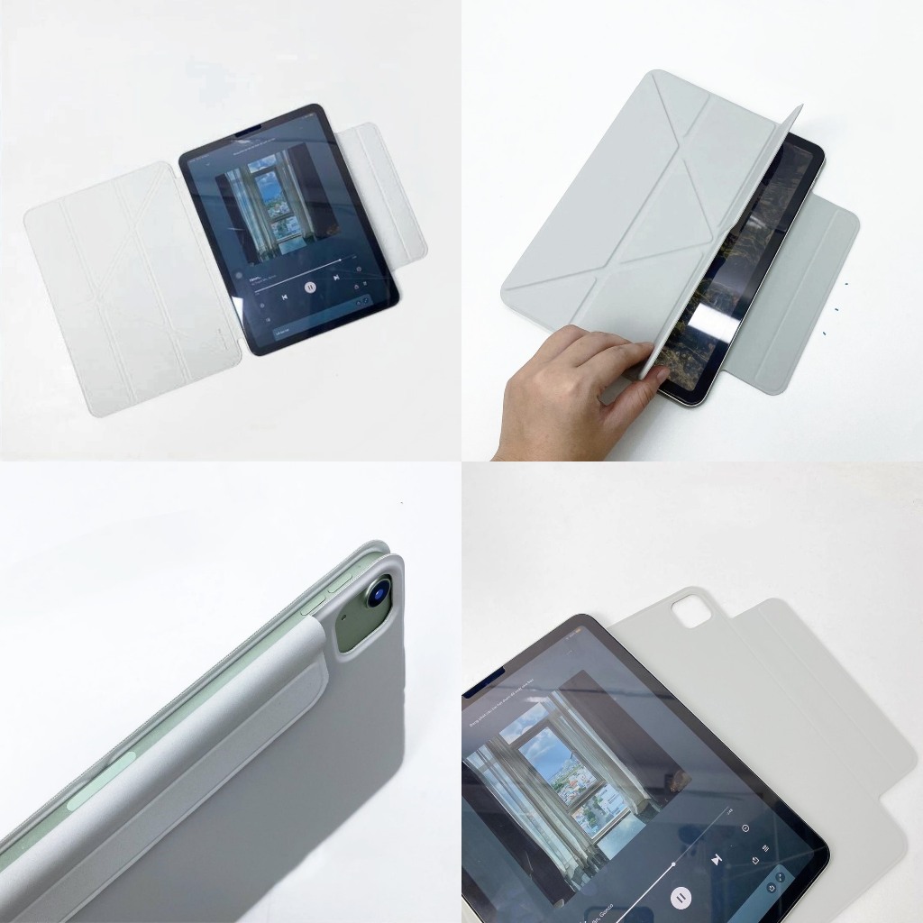 Cover Bao Da Nam Châm Cho Máy Tính Bảng Siêu Mỏng Siêu Nhẹ