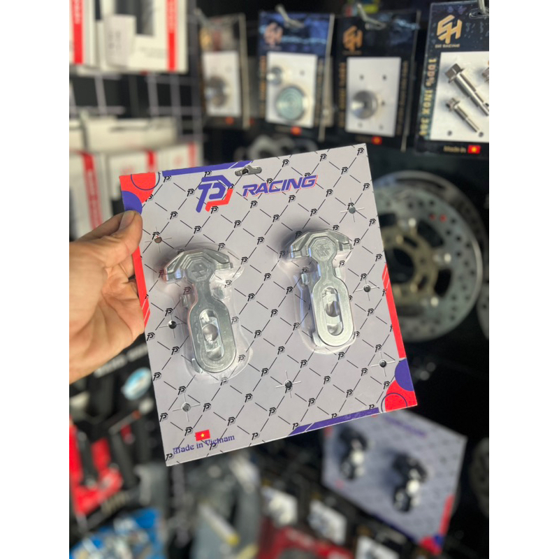 Pas Tăng Sên CNC Có Nẹp Gấp Cho Exciter/Winner/Sonic/Satria/Raider/Fuled/Wave i