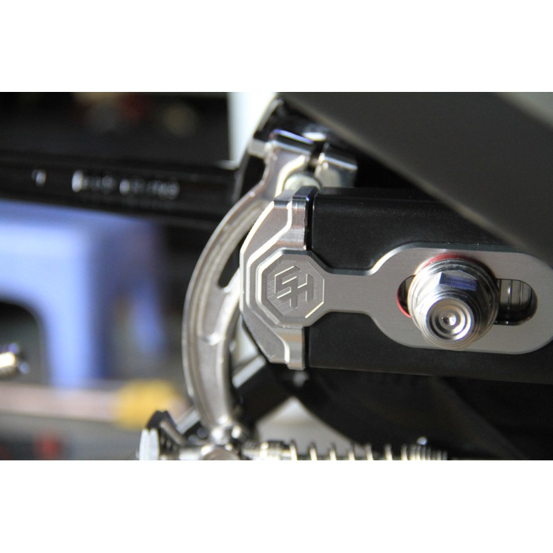 Pas Tăng Sên CNC Có Nẹp Gấp Cho Exciter/Winner/Sonic/Satria/Raider/Fuled/Wave i