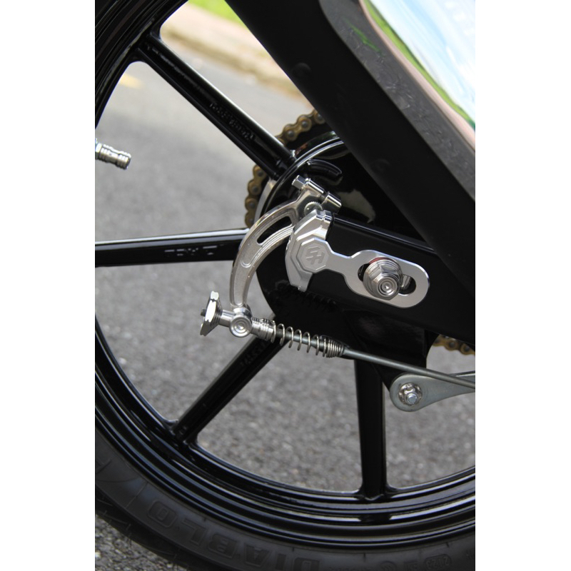 Pas Tăng Sên CNC Có Nẹp Gấp Cho Exciter/Winner/Sonic/Satria/Raider/Fuled/Wave i