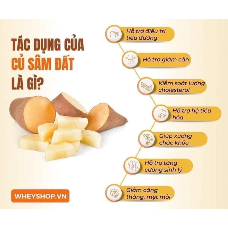 Combo 4kg KHOAI SÂM ĐẤT ăn sống