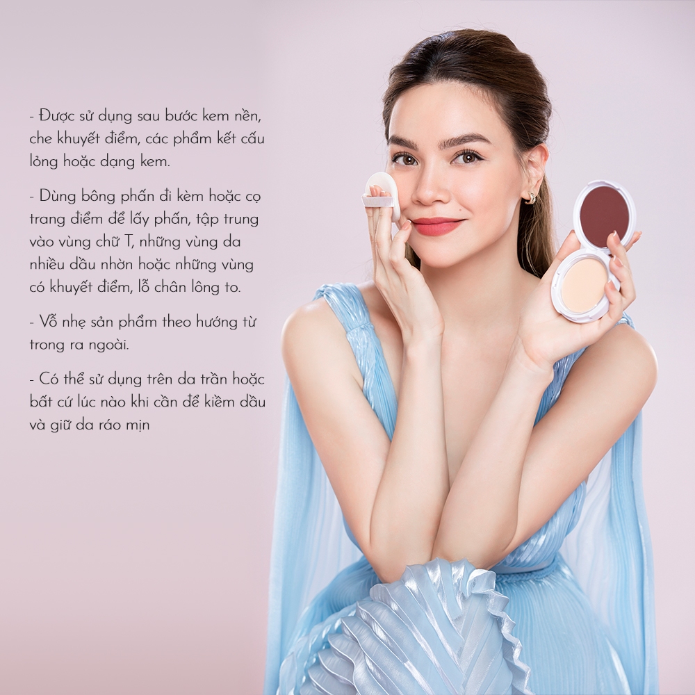 Phấn phủ M.O.I Baby Skin Powder 10g