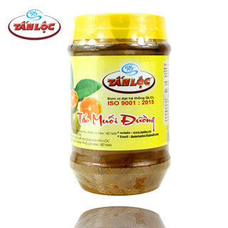 Tắc Muối Đường Hũ 900g TẤN LỘC