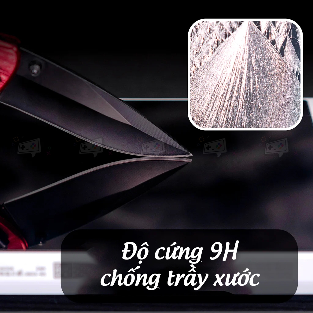 Kính cường lực cho Steam Deck, tấm dán màn hình Steam Deck chính hãng Skull & Co set 2 miếng