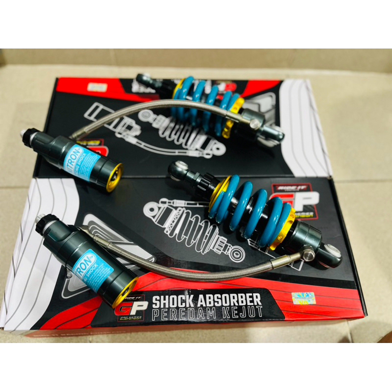 Phuộc Nitron bình dầu Xoay 360 độ xe Exciter, Winner, Sonic