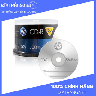 Đĩa trắng cd hp 700mb - cọc 50 đĩa