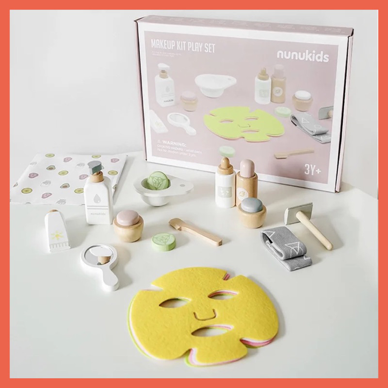 Đồ chơi gỗ - Set làm bánh, làm trà sữa, làm đẹp cho Bé