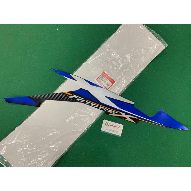 Tem xe Fu X xanh 2010 chính hãng