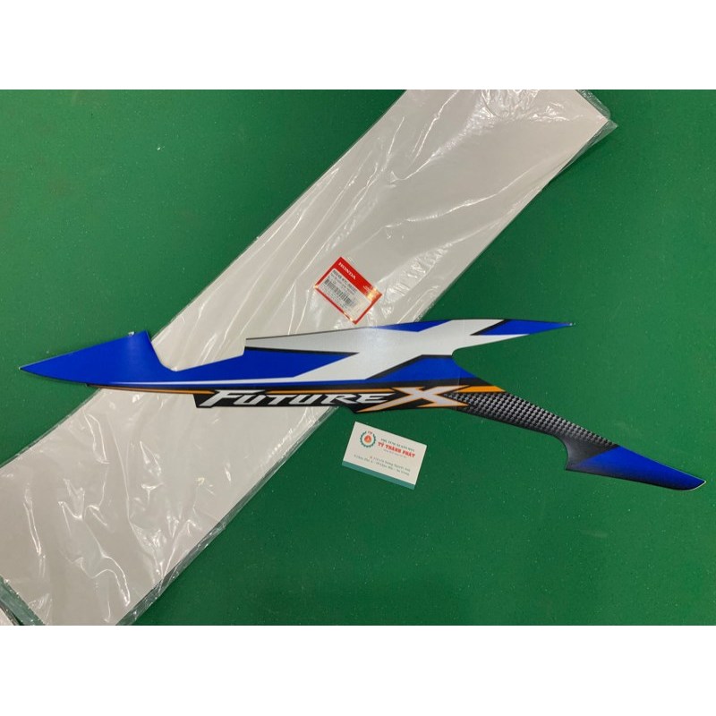 Tem xe Fu X xanh 2010 chính hãng