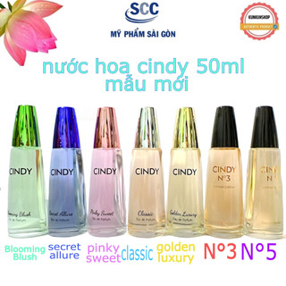 Nước hoa cindy 50ml cam kết chính hãng golden, passionate, classic, pinky