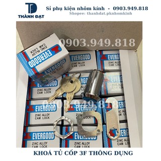 Khóa cốp tủ 3cm Evergood dễ lắp tại gia