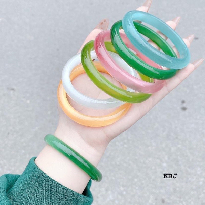 Vòng đá mặt mèo đổi màu, vòng tay _ minh anh