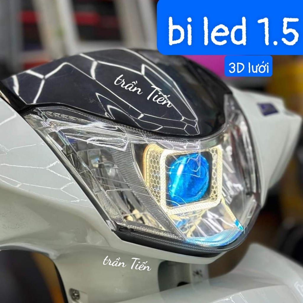 Bi LED 1.5 hàng chính hãng MT. lắp ô tô,xe máy KENZO