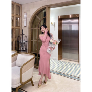 _d.cartied_đầm đuôi cá rosen dress trễ vai