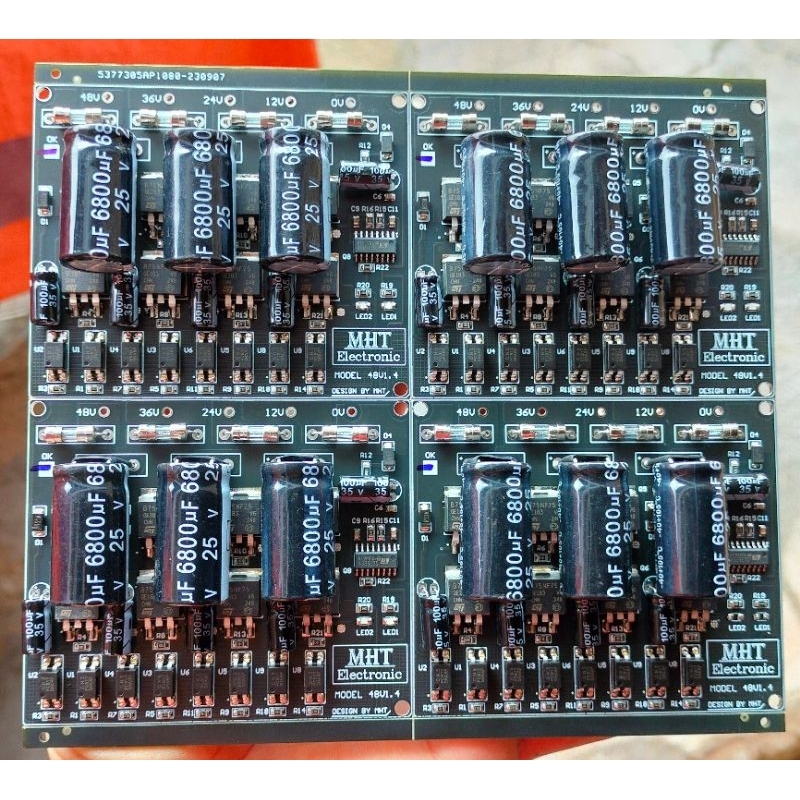 Mạch Cân Bằng Ắc Quy,  Bình Ắc Quy Lithium loại 4 Bình Hệ 48V