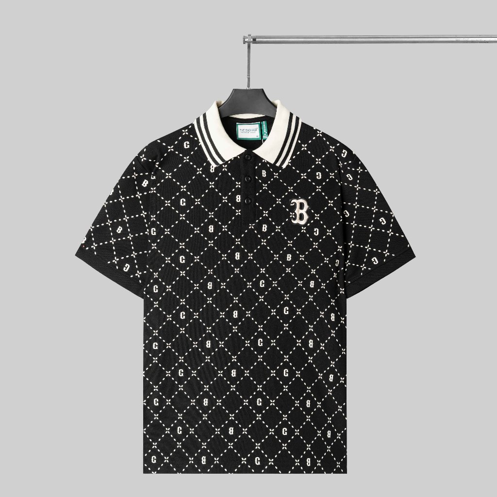 Áo thun polo The Bad God Zebra Monogram